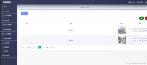 基于Spring Boot + MySQL的日用品網站設計與實現——Java畢業設計實戰解析